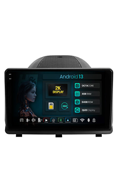 HUB64 Navigatie 2K Opel Antara (2006-2015), 4GB RAM, Octacore, Slot Sim 4G