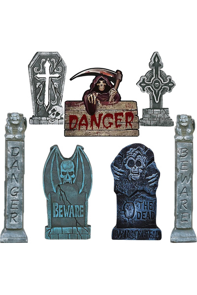 OEM Waterproof scary party decorations - 7-piece set