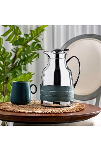 Dallaty Steel vacuum flask blue chrome 1L