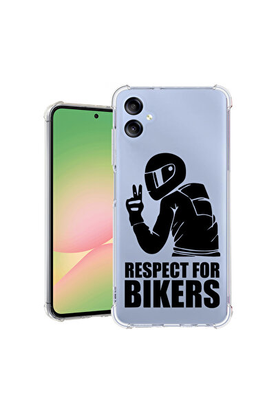 bestcase Carcasă spate antișoc pentru Samsung Galaxy A06 4G, Respect For Bike...
