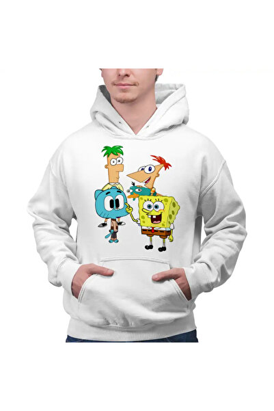 OEM Hanorac Barbati Phineas Ferb Gumball Spongebob