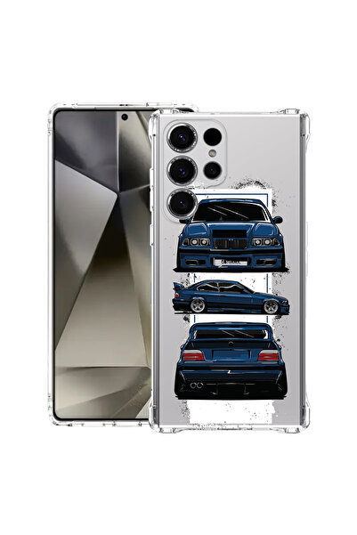 bestcase Carcasă spate antișoc pentru Samsung Galaxy S25 Ultra, BMW E36, 1966...