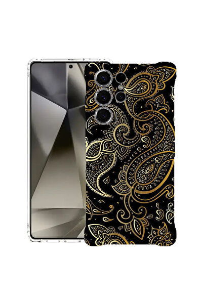bestcase Carcasă spate antișoc pentru Samsung Galaxy S25 Ultra, model auriu, ...
