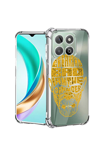 bestcase Carcasă spate antișoc pentru Honor X8C, caligrafie, frânare greșită,...