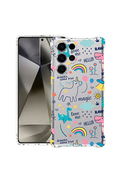 bestcase Carcasă spate antișoc pentru Samsung Galaxy S25 Ultra, Unicorn - Dre...