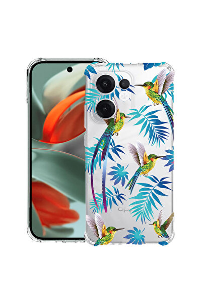 bestcase Carcasă spate antișoc pentru OPPO Reno13 F 5G, Wild Tropical, 198824...