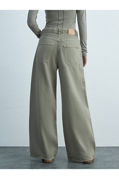 Ltb Denıssa Geniş Paça Yüksek Bel Jean Pantolon