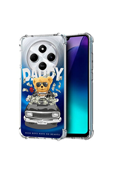 bestcase Carcasă spate antișoc pentru Poco C75 / Redmi 14C / A4, Daddy Teddy ...