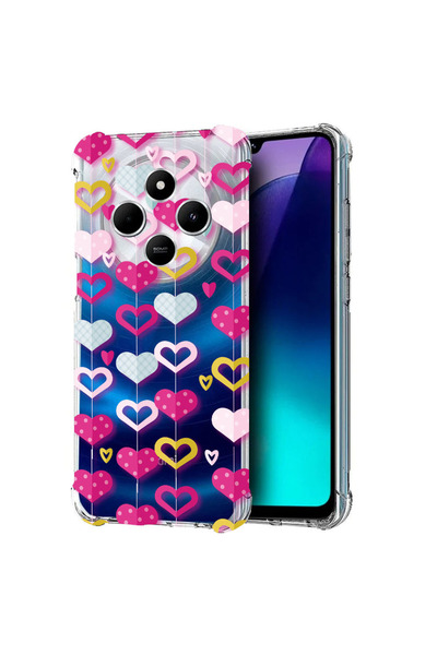 bestcase Carcasă spate antișoc pentru Poco C75 / Redmi 14C / A4, Lovely Heart...