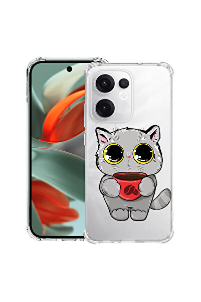 bestcase Carcasă spate antișoc pentru OPPO Reno13 F 5G, Sweet Cat, 1988247 AS...
