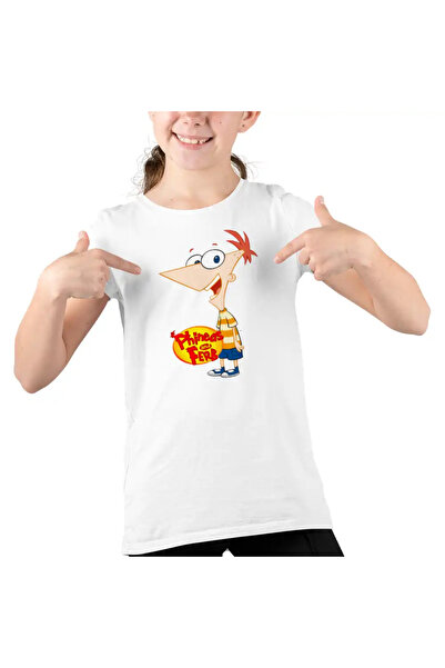 OEM Tricou Copii Fete Phineas and Ferb Desene