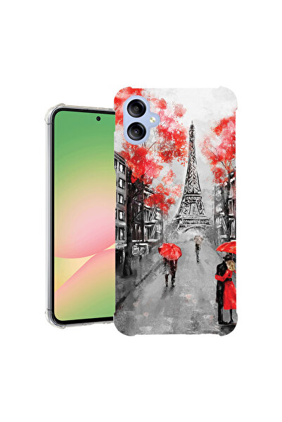 bestcase Carcasă spate antișoc pentru Samsung Galaxy A06 4G, antișoc 1.5MM, Turnul Eiffel din Paris, 1988233 AS 1378