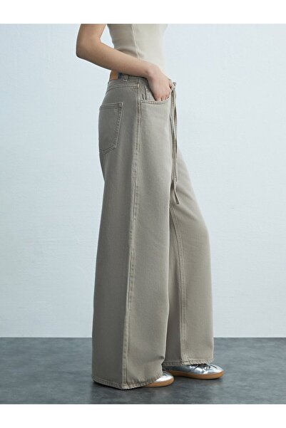 Ltb Denıssa Geniş Paça Yüksek Bel Jean Pantolon