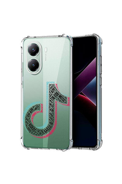 bestcase Αντικραδασμική θήκη πίσω για Poco X7 Pro 5G, Καλλιγραφία TikTok, 198...
