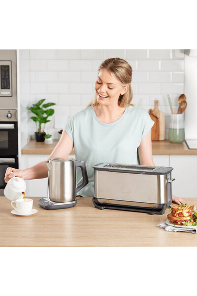 NINJA Toaster 3in1 ST202EU, 2400W, 7 programs, Temp control, Grill, Defrost, Reheat, Inox