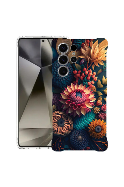 bestcase Αντικραδασμική θήκη πίσω μέρους για Samsung Galaxy S25 Ultra, πολύχρ...