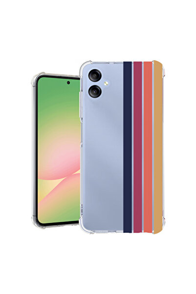 bestcase Удароустойчив калъф за Samsung Galaxy A06 4G, ретро линии, 1988233 A...