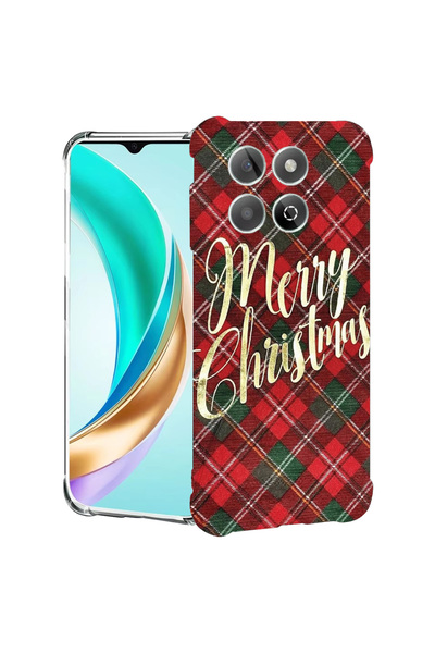 bestcase Carcasă spate antișoc pentru Honor X8C, Crăciun Fericit, 1988221 AS ...