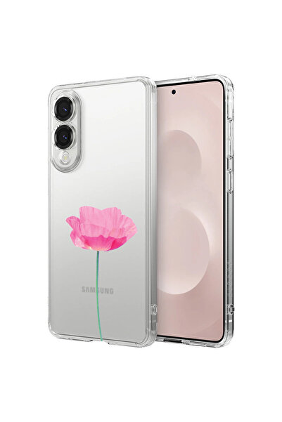 bestcase Αντικραδασμική θήκη πλάτης για Samsung Galaxy S25 Edge, ροζ - παστέλ...