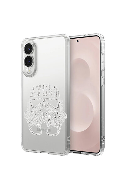 bestcase Anti Shock Back Case For Samsung Galaxy S25 Edge, Calligraphy Storm ...
