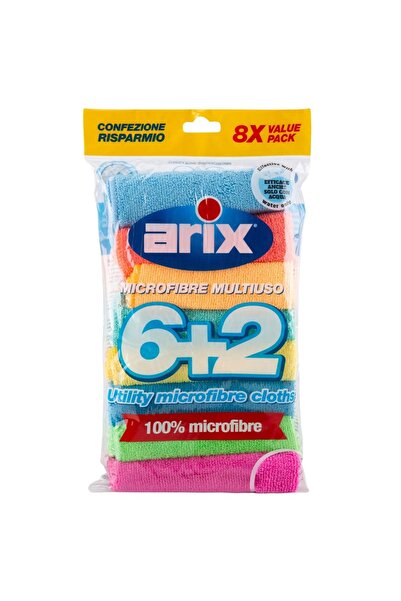 ACE مجموعة قماش Arix Microfiber Utility Value Pack (8 قطع)