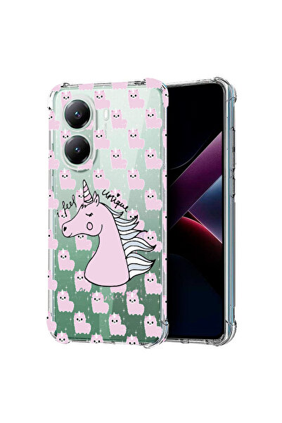 bestcase Carcasă spate antișoc pentru Poco X7 Pro 5G, Unicorn - I Feel Unique...
