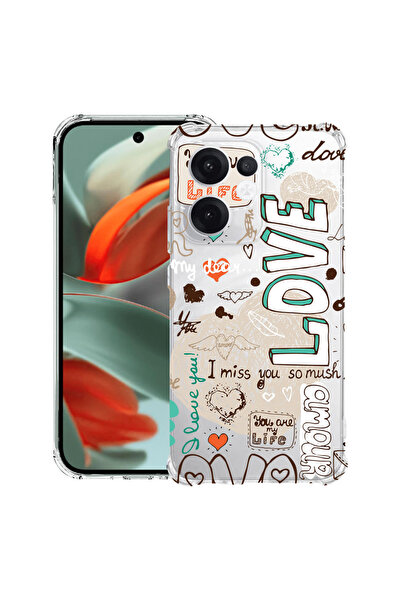 bestcase Αντικραδασμική πίσω θήκη για OPPO Reno13 F 5G, Love, 1988247 AS 25