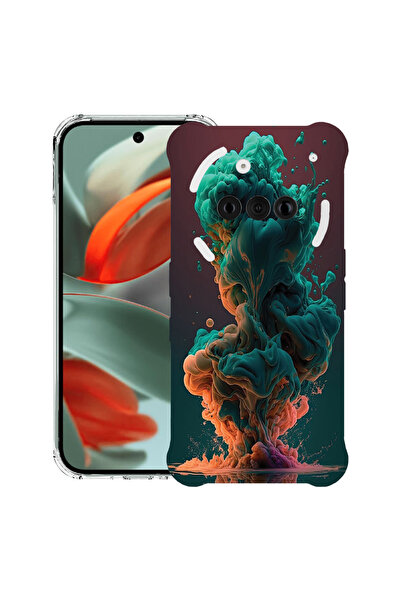 bestcase Carcasă spate antișoc pentru telefonul Nothing (3a), culori lichide,...