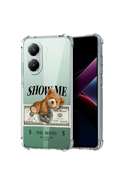 bestcase Carcasă spate antișoc pentru Poco X7 Pro 5G, Ursuleț de pluș Arată-m...