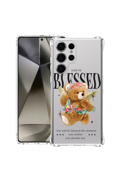 bestcase Αντικραδασμική θήκη πλάτης για Samsung Galaxy S25 Ultra, Teddy Bear ...