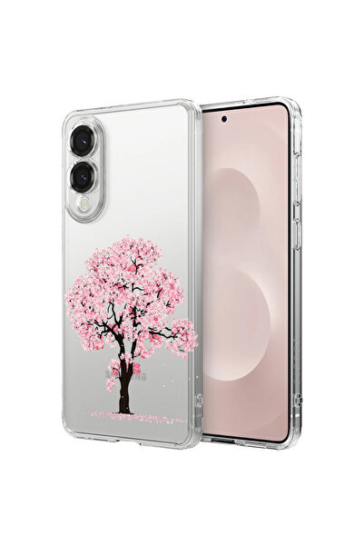 bestcase Carcasă spate antișoc pentru Samsung Galaxy S25 Edge, flori de cireș...