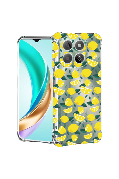 bestcase Удароустойчив калъф за Honor X8C, лимонов мотив, 1988221 AS 1436