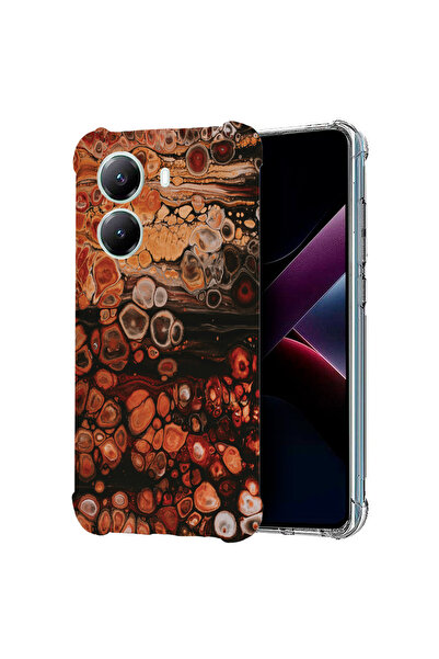 bestcase Carcasă spate antișoc pentru Poco X7 Pro 5G, model lemn, 1988230 AS 895