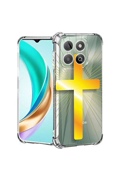 bestcase Carcasă spate antișoc pentru Honor X8C, Golden Cross, 1988221 AS 1786