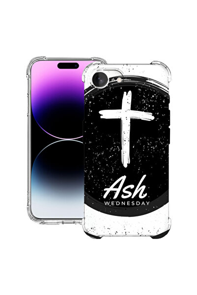 bestcase Carcasă spate antișoc pentru Apple iPhone 16e, cruce - ASH Wednesday...