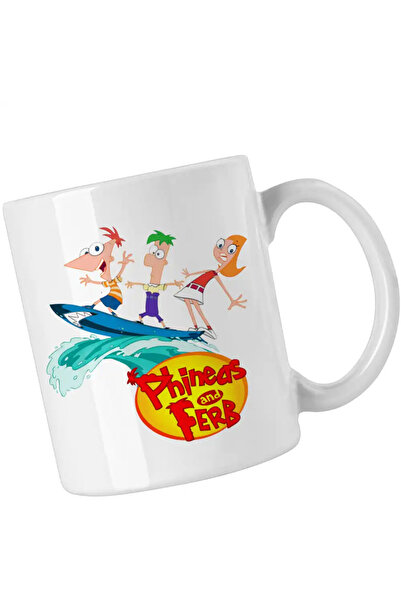 OEM Κούπα διακοπών Phineas Ferb Candace Surf