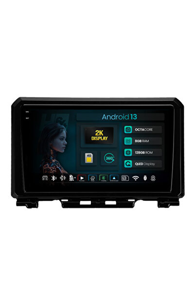 HUB64 Navigatie 2K Suzuki Jimny (2018-2022), 8GB RAM, Android 13, Octacore, S...