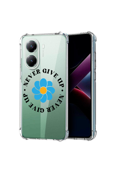 bestcase Carcasă spate antișoc pentru Poco X7 Pro 5G, Nu renunța niciodată, 1...