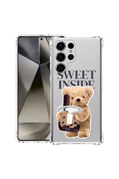 bestcase Carcasă spate antișoc pentru Samsung Galaxy S25 Ultra, Teddy Bear Sw...