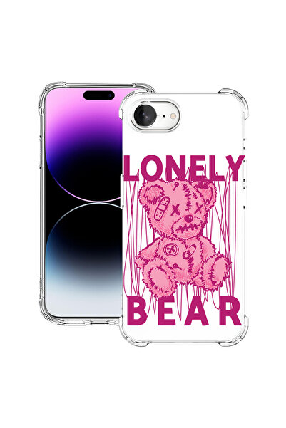 bestcase Αντικραδασμική θήκη πλάτης για Apple iPhone 16e, Teddy Bear Lonely, ...