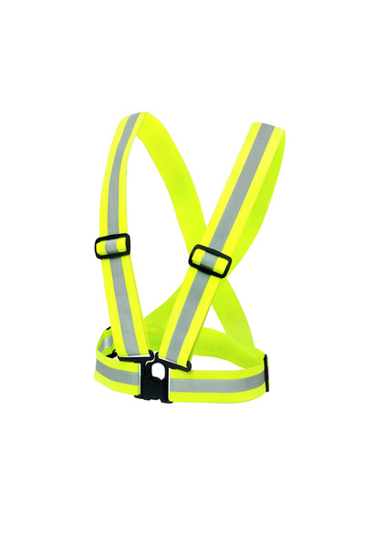 XTREME Vestă reflectorizantă cu bretele reglabile, XL 12071, pentru vizibilit...