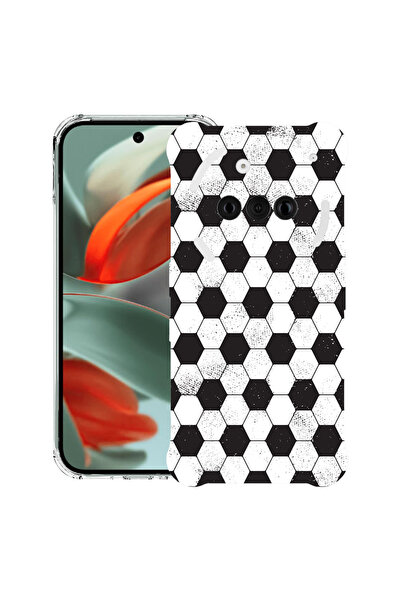 bestcase Carcasă spate antișoc pentru telefonul Nothing (3a), model fotbal, 1...