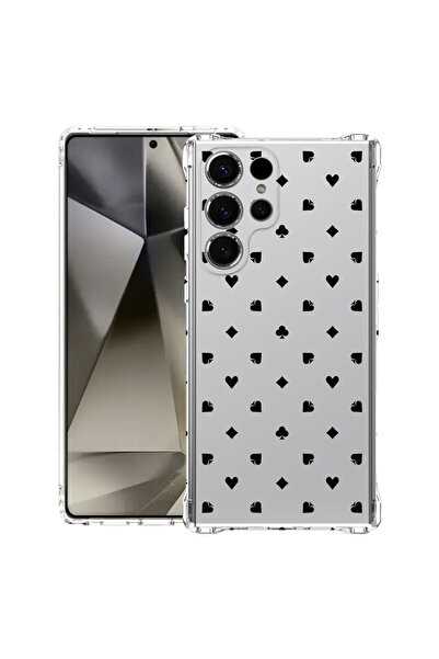 bestcase Carcasă spate antișoc pentru Samsung Galaxy S25 Ultra, model simplu Poker, 1966840 AS 1449
