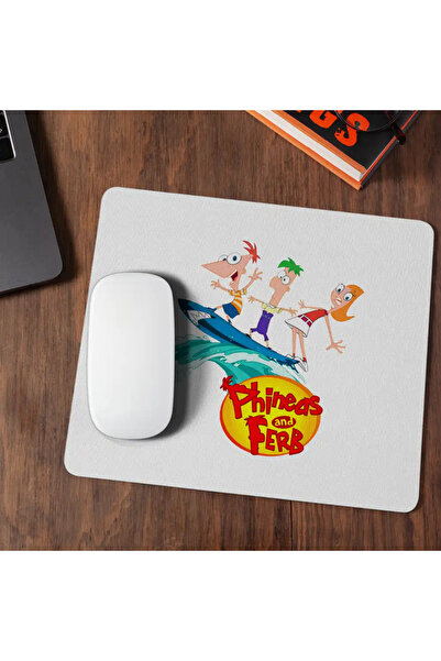 OEM Mousepad Phineas Ferb Candace Surf Vacation