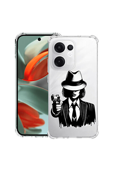 bestcase Carcasă spate antișoc pentru telefonul Nothing (3a), Gangster Woman,...