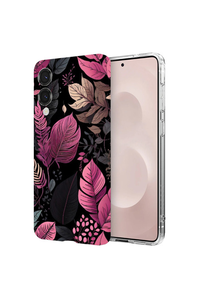 bestcase Αντικραδασμική θήκη πλάτης για Samsung Galaxy S25 Edge, Rose Feather...