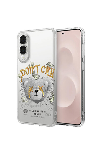bestcase Anti Shock Back Case For Samsung Galaxy S25 Edge, Teddy Bear Million...