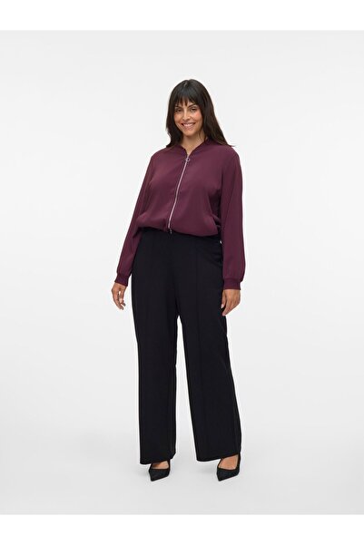 Veromoda Curve Hose mit weitem Beinschnitt VMCEVA Hohe Taille Hose