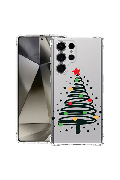 bestcase Αντικραδασμική θήκη πίσω για Samsung Galaxy S25 Ultra, Χριστουγεννιά...