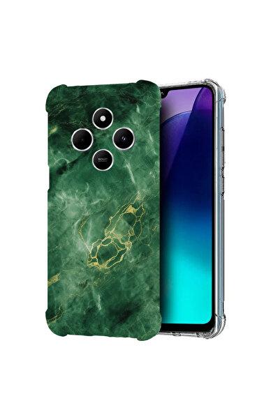 bestcase Αντικραδασμική θήκη πίσω μέρους για Poco C75 / Redmi 14C / A4, Πράσι...